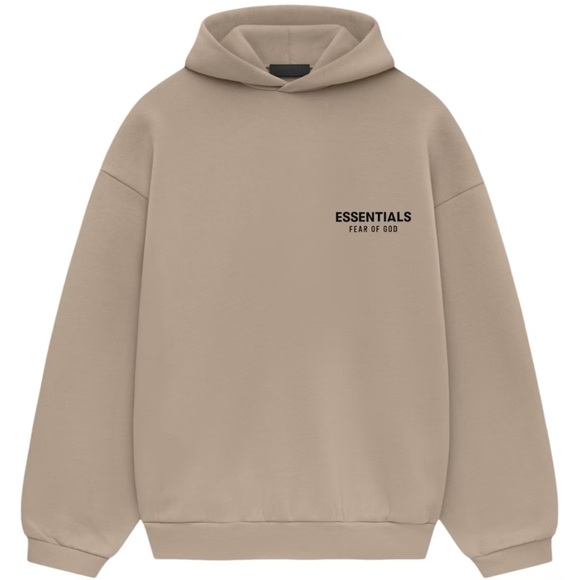 Fear of God Essentials Desert Sand Fleece Hoodie (XXS-XXL)